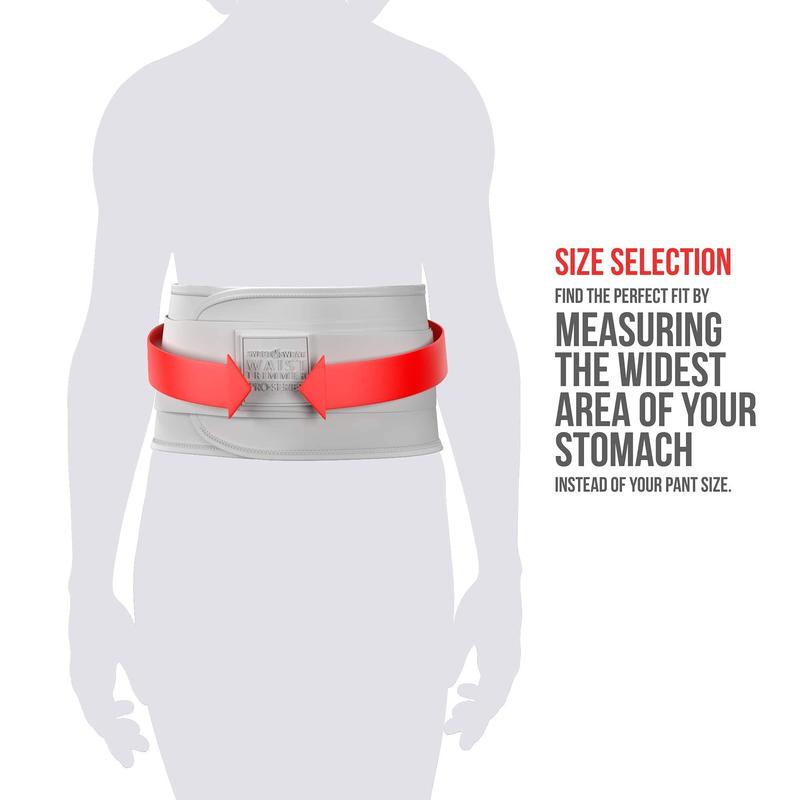 Sweet Sweat 'Pro-Series' Ab Trainer (Black) with Adjustable Velcro Straps (Medium Large)